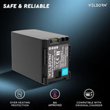 WELBORN BP 828 Rechargeable Battery Pack Compatible with XA10 to XA55, XF-40 Series, FS10 to FS400, VIXIA, LEGRIA, and HFG Series