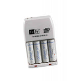 TYFY Compact 2 Charger for AA/AAA Ni-MH/Ni-Cd Rechargeable Batteries.