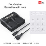 TYFY NP FW50  DUAL FAST LCD CHARGER