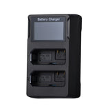 TYFY LPE8 DUAL FAST USB LCD CHARGER