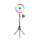 Digitek (DRL 14C RGB) 31cm LED Ring Light with 5 feet Stand for Photo & Video Shoot & More