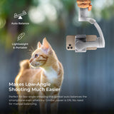 Digitek (DSG 002) is a 3 Axis Gimbal Stabilizer Specially Designed for Mobile Phones with Magnetic Fill Light
