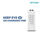 ENVIE (9v Infinite) Ni-Mh 300mAh Capacity (Set of 2) Ready to Use Rechargeable Battery