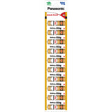 Panasonic GOLD PLUS Zinc Carbon Batteries R6NDG (AA size)- Set of 10 (100 batteries)