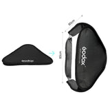 Godox SEUV8080 Softbox With S-EC Bracket 80 X 80cm For Elinchrom Mount