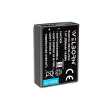 WELBORN LPE10 Rechargeable Battery Pack Compatible with Canon EOS 1500D,1300D,1200D,1100D,3000D,Rebel T3,T5,T6| Canon Camera Battery