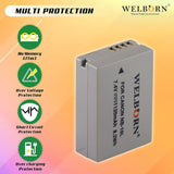 WELBORN NB10L Rechargeable Battery Pack Compatible with Canon Digital IXUS | Power Shot SX40HS, SX50HS, SX60HS | Canon Camera Battery