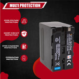 Welborn NP F980 Lithium-Ion Digital Camera Battery