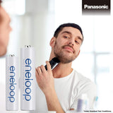Panasonic BK 4MCCE/4BN Eneloop(Up to 800 mAH) AAA Ni-Mh Pre-Charged Rechargeable Batteries, Set of 2 (8 batteries)