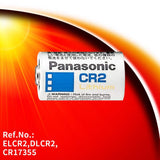 Panasonic CR 2W/1BE Lithium Battery - Set of 5