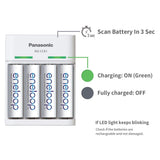 Panasonic Eneloop CC61N Charger for AA & AAA Rechargeable Batteries