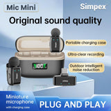 Simpex MIC MINI, the world’s tiniest wireless microphone, weighing only 5 gm. Its streamlined design fits seamlessly with your clothing offering a weightless feel.