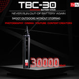 TYFY TBC30 30000MAH BATTERY STICK FOR SHOOTS AND VIDEO LIGHTS