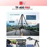 Tyfy TF 400 PRO MULTI ANGLE PREMIUM TRIPOD Camera, Mobile Phones, LED Video Light Etc