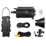 Godox UL150II Silent Studio LED 160W Photography Fill Light 5600K 12FX Lighting Effects CRI96+ TLCI97+ Mobile APP/ 2.4G Wireless Control/DMX Control for Indoor Outdoor Vlog Live Streaming Photography