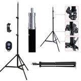 Tyfy Premium Quality 10 Inch Led Ring Light Set With 7ft Light Stand + Bluetooth Wireless Remote