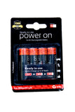 Tyfy NH AA RTU 2300 BP4 Power On Rechargeable Batteries (4 Pieces Of Batteries)