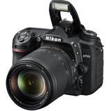 Nikon Black D7500 20.9MP Digital SLR Camera with AF-S DX Nikkor 18-140mm F/3.5-5.6G ED VR Lens