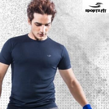 Sportz Fit Mens Half Sleeve Round Neck Sports, Casual T Shirt