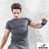 Sportz Fit Mens Half Sleeve Round Neck Sports, Casual T Shirt