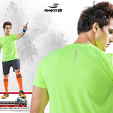 Sportz Fit Mens Half Sleeve Round Neck Sports, Casual T Shirt