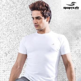 Sportz Fit Mens Half Sleeve Round Neck Sports, Casual T Shirt
