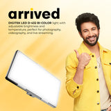 Digitk (LED D432 Bi) Portable Bi-Color LED Video Light LED-D432