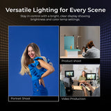 Digitk (LED D432 Bi) Portable Bi-Color LED Video Light LED-D432