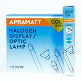 Apramatt 1000W Halogen Lamp Gold Series