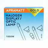Apramatt 1000W Halogen Lamp Gold Series