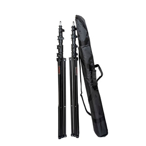 Apramatt 14 Feet Heavy Stand Kit (2 Stand + Bag) with Metal Base