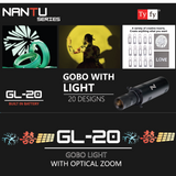 TYFY GL20 GOBO WITH LIGHT | 20 DESIGNS WITH LIGHT FOR SHOOTING