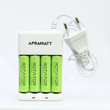 Apramatt 3 in 1 Charger (BC 705W ) for  rechargeable batteries Box Packing