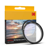 Kodak XD Series 40.5MM 2 Layer UV Filter| 2 Layer Anti-Reflective Coating for DSLR Camera Lens Protection from UV Rays, Dust & Scratches|Aluminum Lens Ring|Black (Copy)