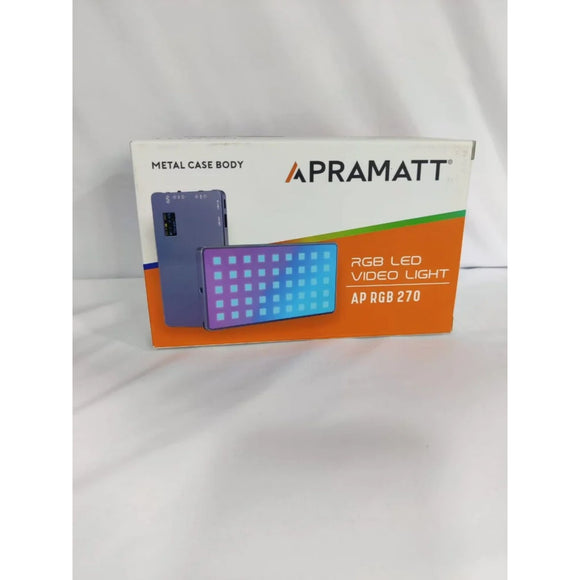 Apramatt AP RGB 270 Photography LED Video Light