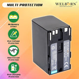 WELBORN BP970G Rechargeable Battery Pack Compatible with Canon CF100,XF105,XF200,XF205,XF300,XF305,EOS C100,C100 Mark II, C500,C300,C300 PL |Canon Camera Battery