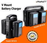 APRAMATT V Mount Charger BP-2CH (With 2 Channel)