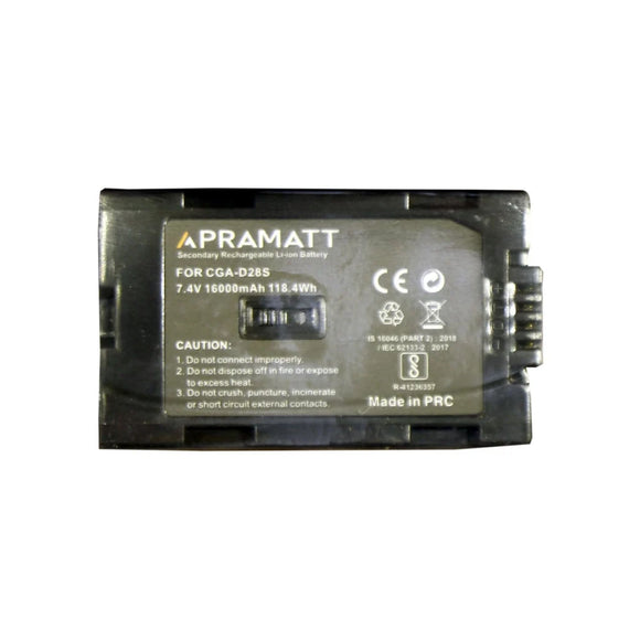 APRAMATT DC D28S 16000 mAh (Panasonic) Battery