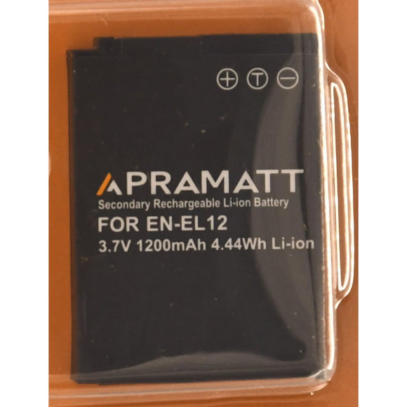 APRAMATT DC EL12 1200 mAh (Nikon) Battery