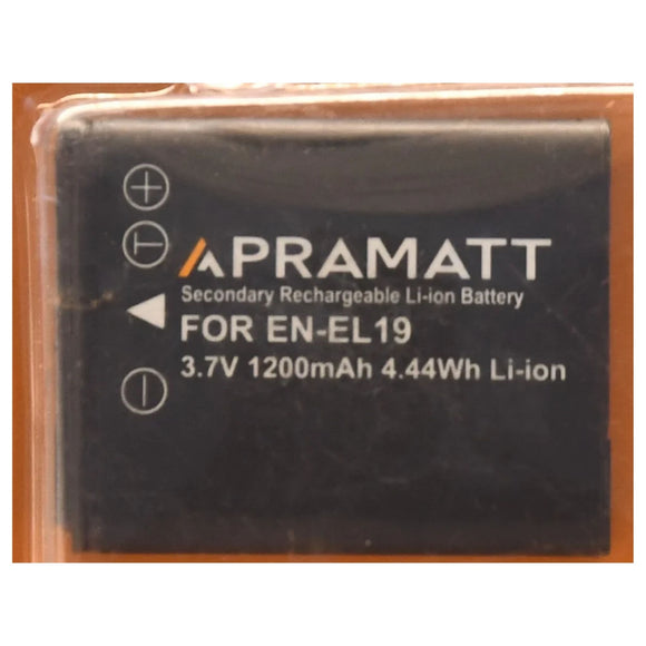 APRAMATT DC EL19 1200 mAh (Nikon) Battery