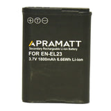 APRAMATT DC EL23 1800 mAh (Nikon) Battery