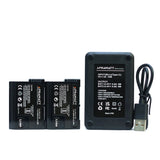 Apramatt DC ENEL15C Combo (2 Battery 9000 mAh + Dual Charger)