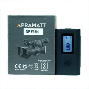 APRAMATT DC F980L with LCD with micro 5P cable Gold Plus 26400 mAh (Sony) Battery Box Pack