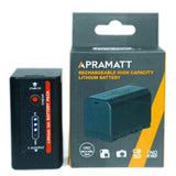 APRAMATT DC F980U Battery 28000 mAh with Indicator, USB input and output (Sony) Battery