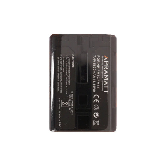 APRAMATT DC FM 50 5600 mAh (Sony) Battery