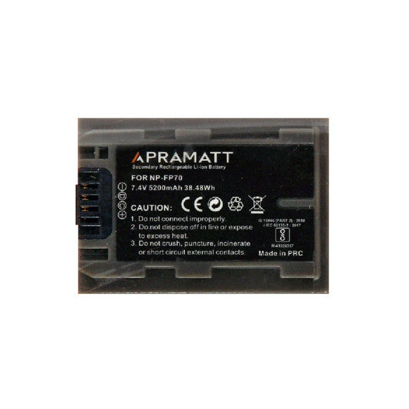 APRAMATT DC FP70 5200 mAh (Sony) Battery