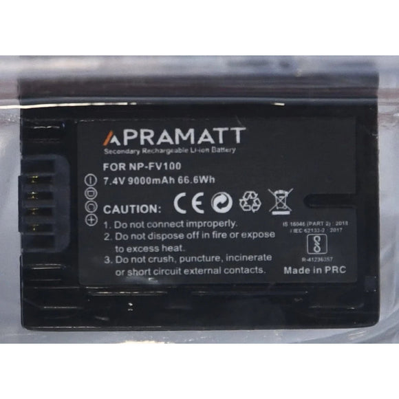APRAMATT DC FV100 9000 mAh (Sony) Battery