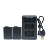 Apramatt DC FW50 Combo (2 Battery 1500 mAh + Dual Charger)