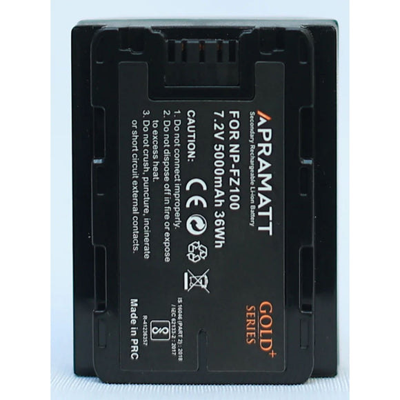 APRAMATT DC FZ100 Gold Plus 9000 mAh (Sony) Battery Box Pack