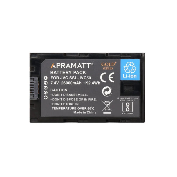 APRAMATT DC JVC 50 Gold Plus 26000 mAh (JVC) Battery